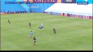 Cristal vs. Cusco FC: Kevin Sandoval anotó el 1-0 tras un error en salida del arquero | VIDEO