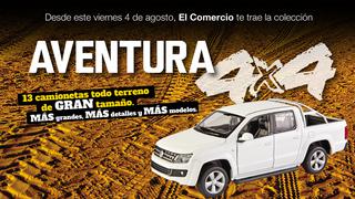 Aventura 4x4: Nuevas camionetas, más grandes y con más detalles