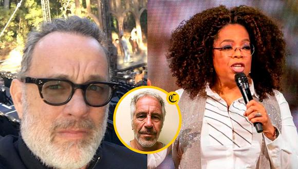 Así reaccionaron Oprah Winfrey y Tom Hanks tras ser mencionados en lista de Jeffrey Epstein | Foto: Instagram / Archivo GEC / Composición EC