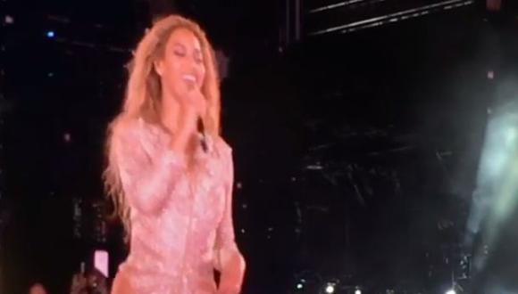 Beyoncé sufrió problema de vestuario y lo resolvió al instante