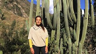 Saida Meneses, la atleta que enseña quechua en tiempos de cuarentena