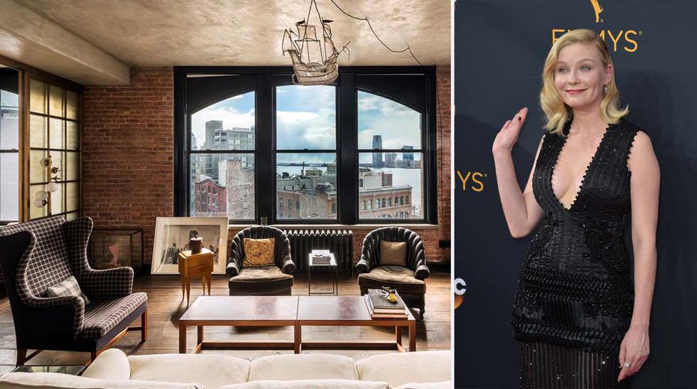 La actriz Kirsten Dunst puso a la venta su departamento ubicado en el barrio de SoHo, en Nueva York.Ella lo compr&oacute; en el a&ntilde;o 2007 por US$3,9 millones y hoy busca venderlo por US$ 5 millones.(Foto: Featureflash Photo Agency / Shutterstock)