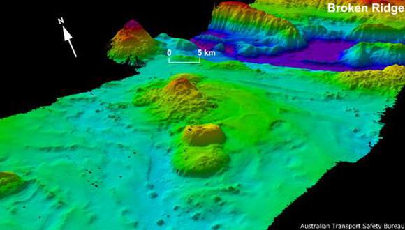 El fondo del océano está marcado por los restos de antiguos volcanes que se conocen como montes submarinos.