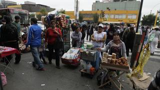 Ambulantes del Cercado de Lima serían retirados en una semana