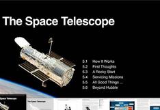 NASA pone al alcance de todos libros sobre los telescopios Hubble y Webb