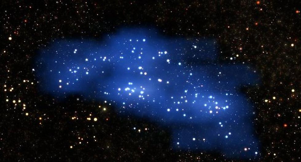 El proto-supercúmulo de galaxias Hyperion es la estructura cósmica más grande jamás descubierta. (Foto: ESO)