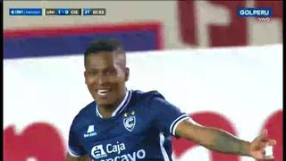 Fernando Guerrero marcó el 1-1 de Cienciano ante Universitario | VIDEO
