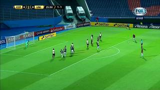 Universitario vs. Cerro Porteño: tiro libre ejecutado por Arzamendia estuvo cerca de abrir el marcador en Paraguay | VIDEO