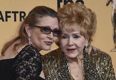 Hospitalizan a la madre de Carrie Fisher, la actriz Debbie Reynolds