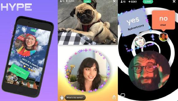 Hype, la nueva app para transmitir videos en vivo