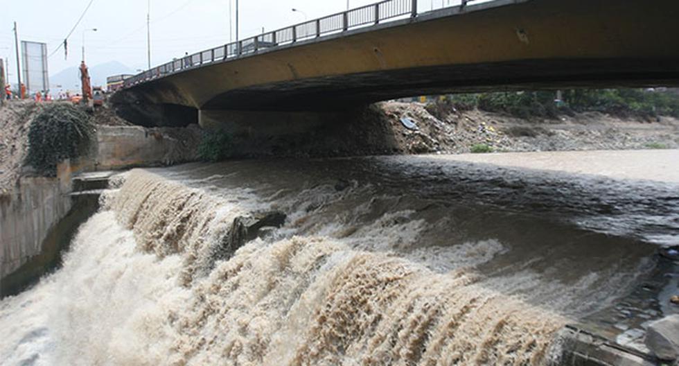 Los ríos de la región Lima siguen incrementando su caudal debido a las intensas lluvias, advirtió el Senamhi. (Foto: Agencia Andina)