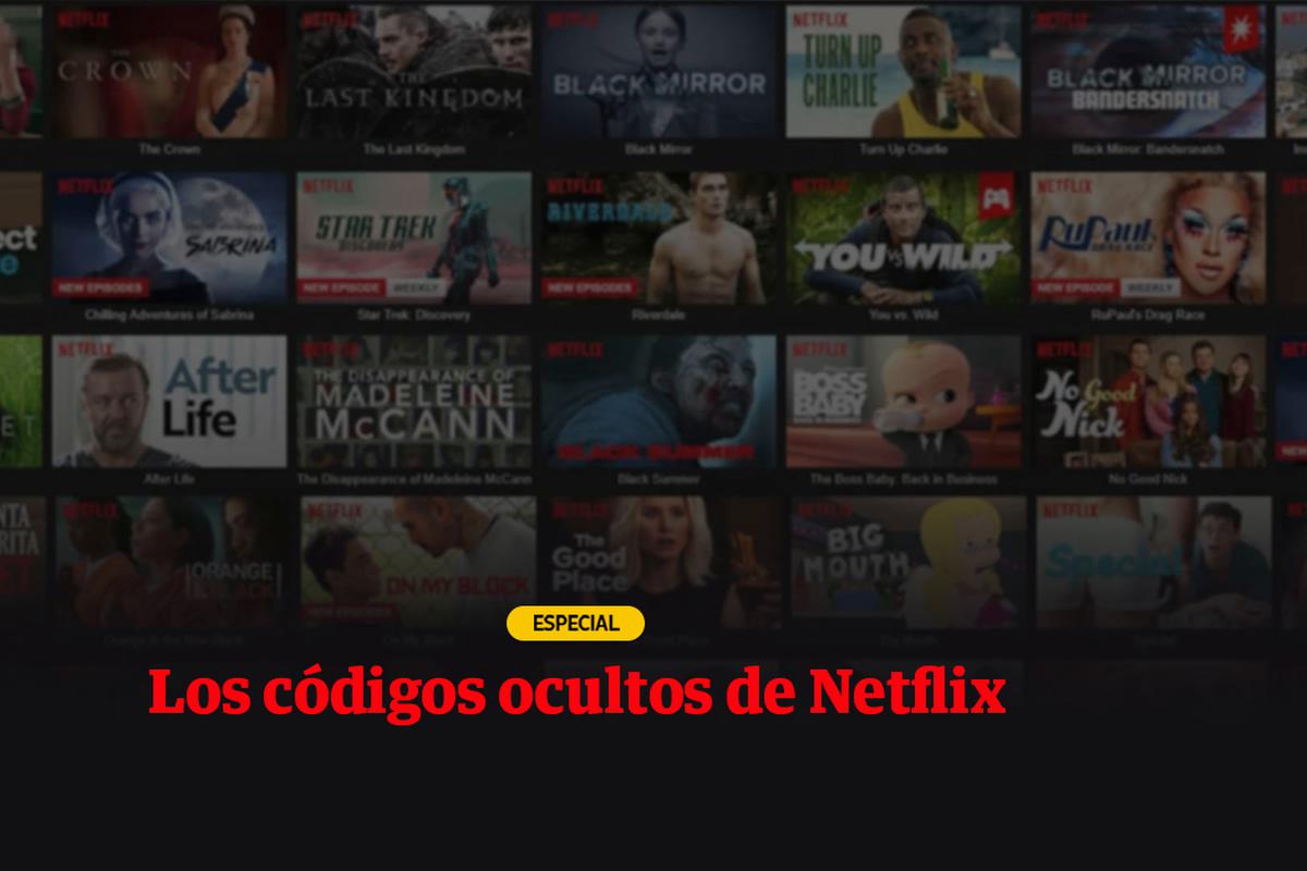 20 códigos secretos de Netflix para encontrar nuevas categorías de  películas y series, Smart TV