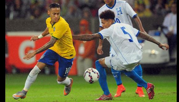 Brasil venció 1-0 a Honduras con Neymar solo durante 45 minutos