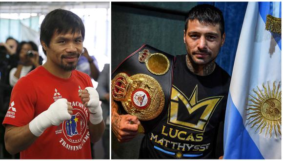 Pacquiao vs. Matthysse: boxeador argentino viajó a Filipinas para promocionar combate. (Foto: AFP)