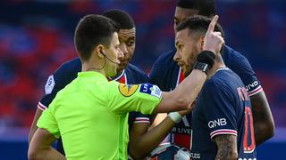 Neymar expulsado y un historial nada bueno: la mitad de sus tarjetas rojas han sido por agresión