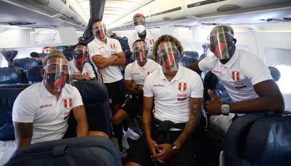Perú vs. Chile: selección viajó a Santiago para afrontar duelo por Eliminatorias | Foto: @SeleccionPeru