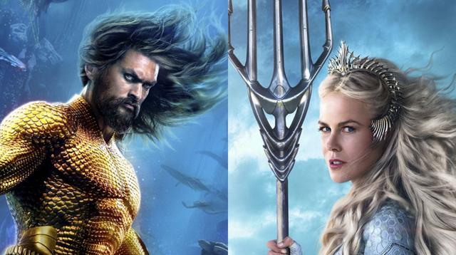 "Aquaman" se estrena en unas semanas y ya hay pósters nuevos. Fotos: Warner Bros.