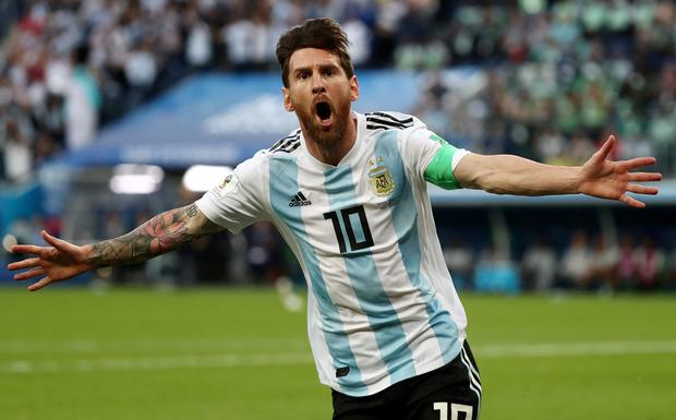 Lionel Messi en el Mundial Rusia 2018. (Foto: EFE)