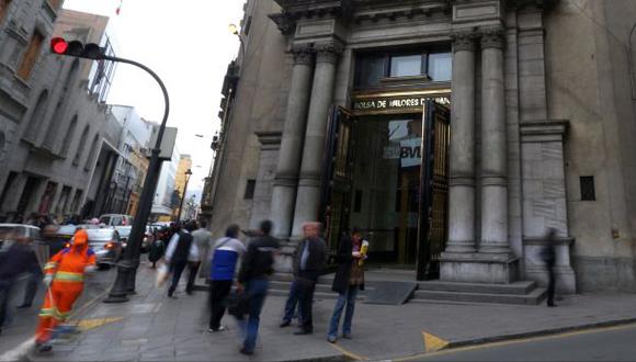 Bolsa limeña reportó una caída de 9,20% en el primer trimestre