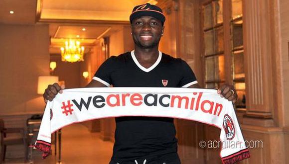 El colombiano Pablo Armero jugará en el Milan esta temporada