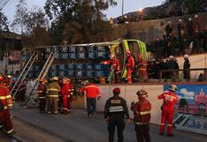 Cerro San Cristóbal: sube a 10 número de muertos por despiste de bus