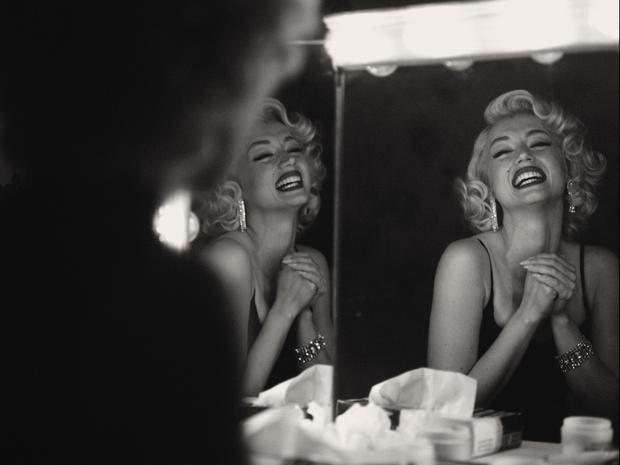 Ana de Armas as Marilyn Monroe in "Blonde."  Photo: Credit Netflix © 2022