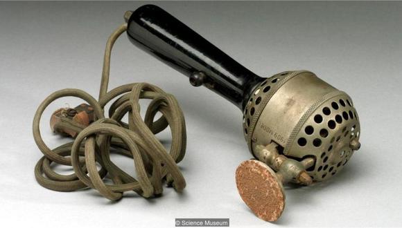 Rachel Maines argumentó que los vibradores mecánicos como este, que data de 1909, fueron usados ​​para curar a las mujeres de la histeria. (Foto: Science Museum)