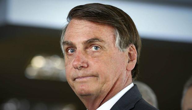Brazilian President Jair Bolsonaro has been the target of harsh criticism for the destruction of the Amazon during his tenure.  (Photo: Sergio LIMA / AFP)