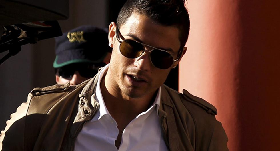 Cristiano Ronaldo no la pasó del todo bien en su fiesta de cumpleaños (Foto: EFE)