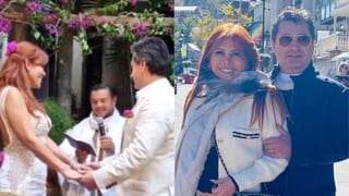 Magaly Medina y Alfredo Zambrano renovaron sus votos matrimoniales en exclusiva fiesta en Colombia 