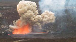 Hawai: Lago de lava en el volcán Kilauea alcanza altura récord