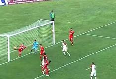 Federico Alonso disparo a gol para Universitario vs. Cienciano, pero Fuentes sacó el balón de la línea | VIDEO