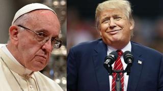 Al papa le preguntaron sobre Trump y esto fue lo que dijo