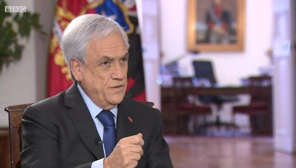 El presidente de Chile, Sebastián Piñera, habló con la BBC y dijo que no piensa renunciar tras la ola de protestas en el país. Foto: BBC Mundo