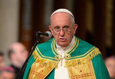 Papa Francisco recordó ''vergüenza'' de curas pederastas en Estados Unidos