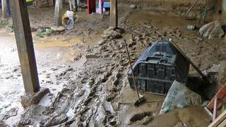 Huancayo: desborde de canal ahogó animales e inundó viviendas