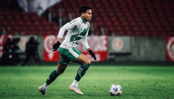 Fernando Pacheco ha sido suplente en los doce partidos en los que ha participado en Juventude en el Brasileirao. (Foto: Juventude)