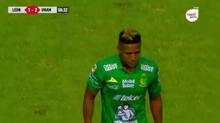 León vs. Pumas UNAM: Pedro Aquino fue expulsado nuevamente en la Liga MX| VIDEO