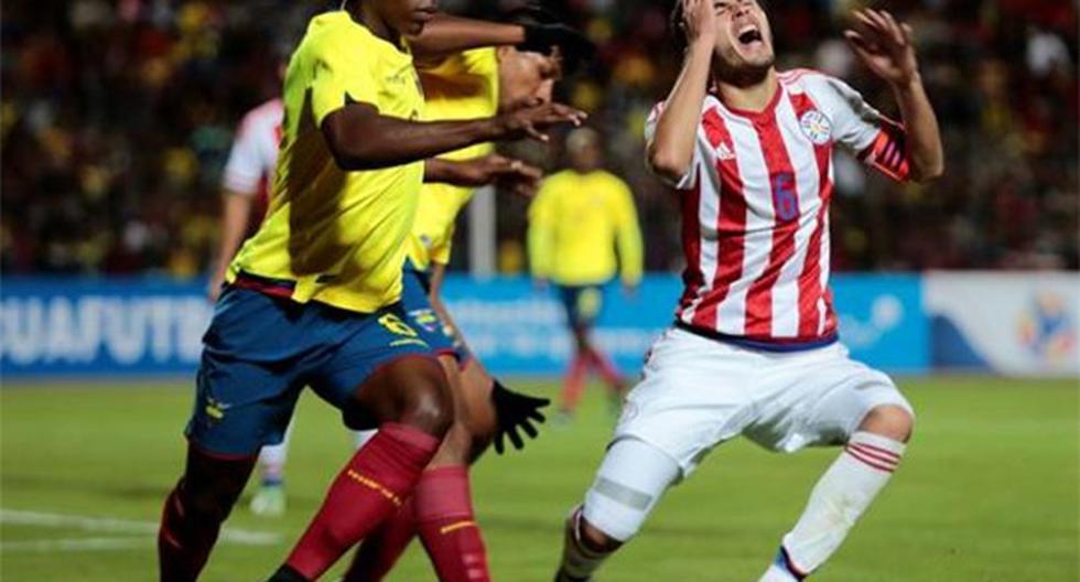 Ecuador venció a Paraguay en el Sudamericano Sub 20 que organiza el país norteño (Foto: Twitter)