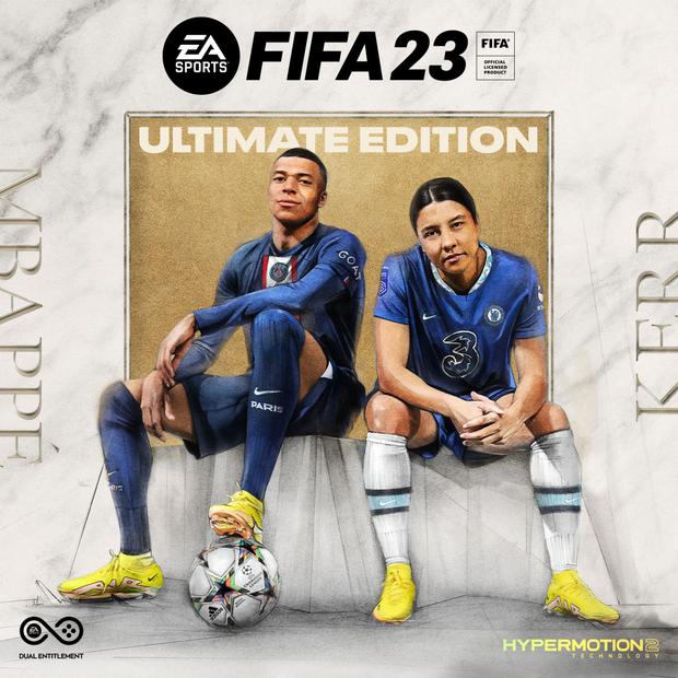 Kylian Mbappé y Sam Kerr son los protagonistas de FIFA 23.
