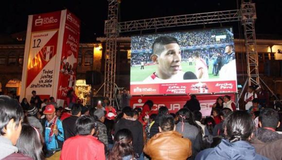 Perú vs. Brasil: en estas plazas podrás ver el partido en pantalla gigante