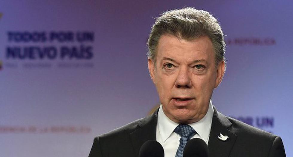 Juan Manuel Santos hizo importante anuncio. (Foto: EFE)