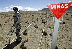 Colombiano herido por mina antipersonal en frontera Chile-Perú