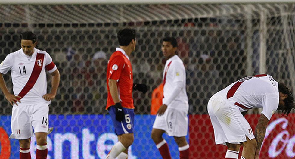 Chile se impuso por 4-2 a Perú en el último partido en Santiago. (Foto: Getty Images)