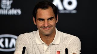Roger Federer en su versión más atípica: el juego de las escondidas con su fisioterapeuta en el Australian Open [VIDEO]