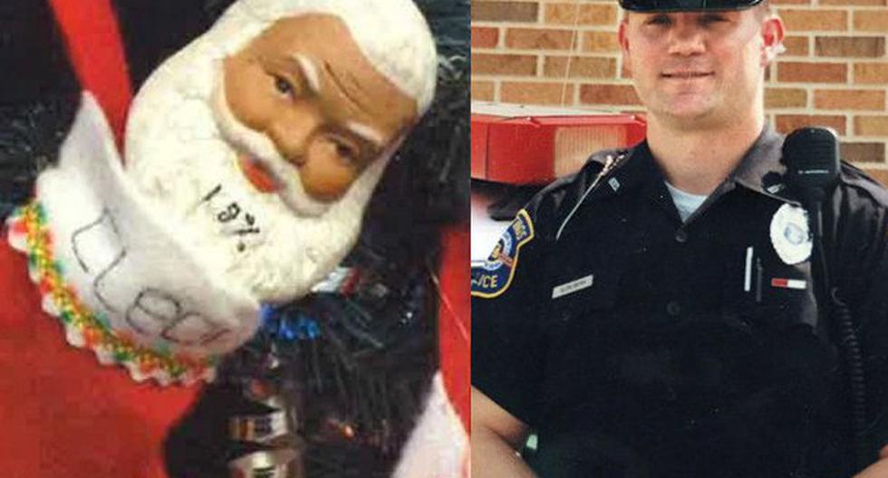 Policía "blanco" descubrió que es "negro" y sufrió bullying por parte de sus compañeros. (Foto: Facebook)