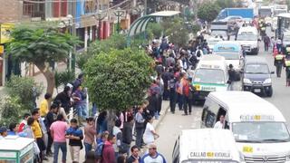 Callao: hoy hay paro de transportistas contra corredor JP