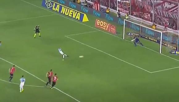 Racing vs. Independiente EN VIVO: Lisandro López anotó 2-1 de penal engañando totalmente al portero | VIDEO. (Foto: Captura de pantalla)