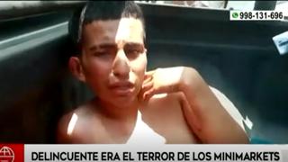 Delincuente de 19 años fue capturado por tercera vez: “He salido de Maranga, de Lurigancho, de todos lados y sigo vivo” | VIDEO