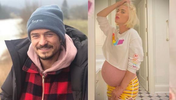 Orlando Bloom confiesa que le canta a su hija con Katy Perry para que su primera palabra sea "papá". (Foto: @katyperry/@orlandobloom)